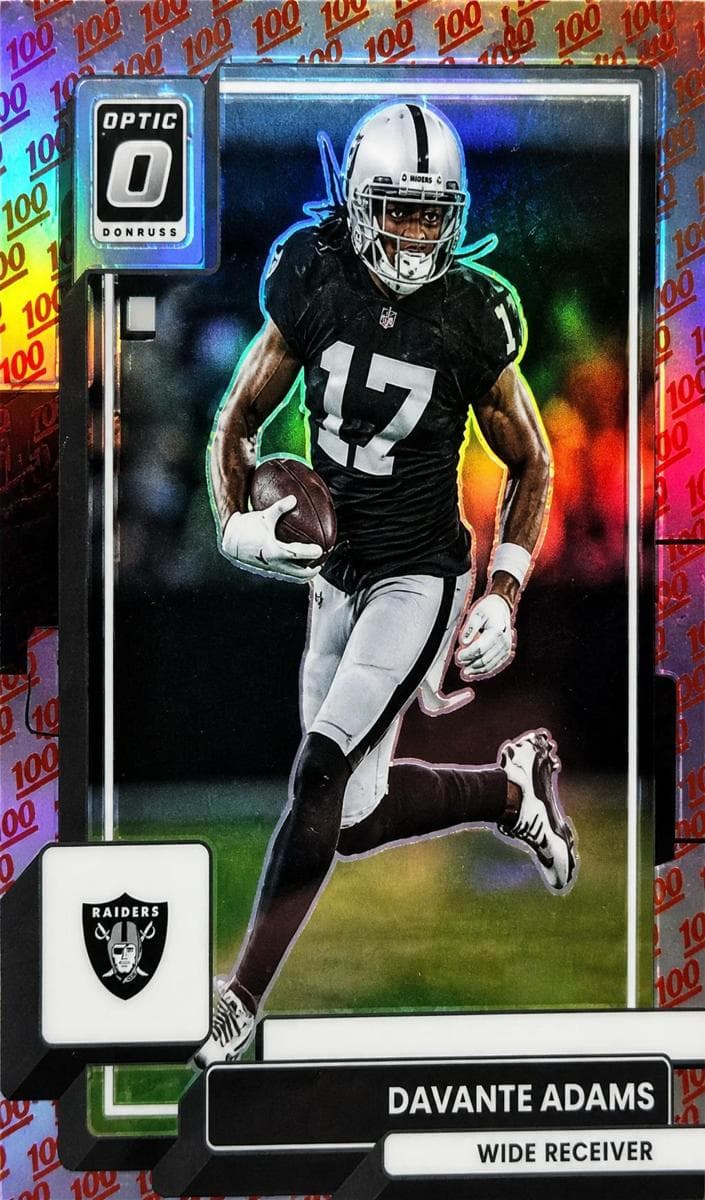 Davante Adams 2022 panini Donruss Optic
