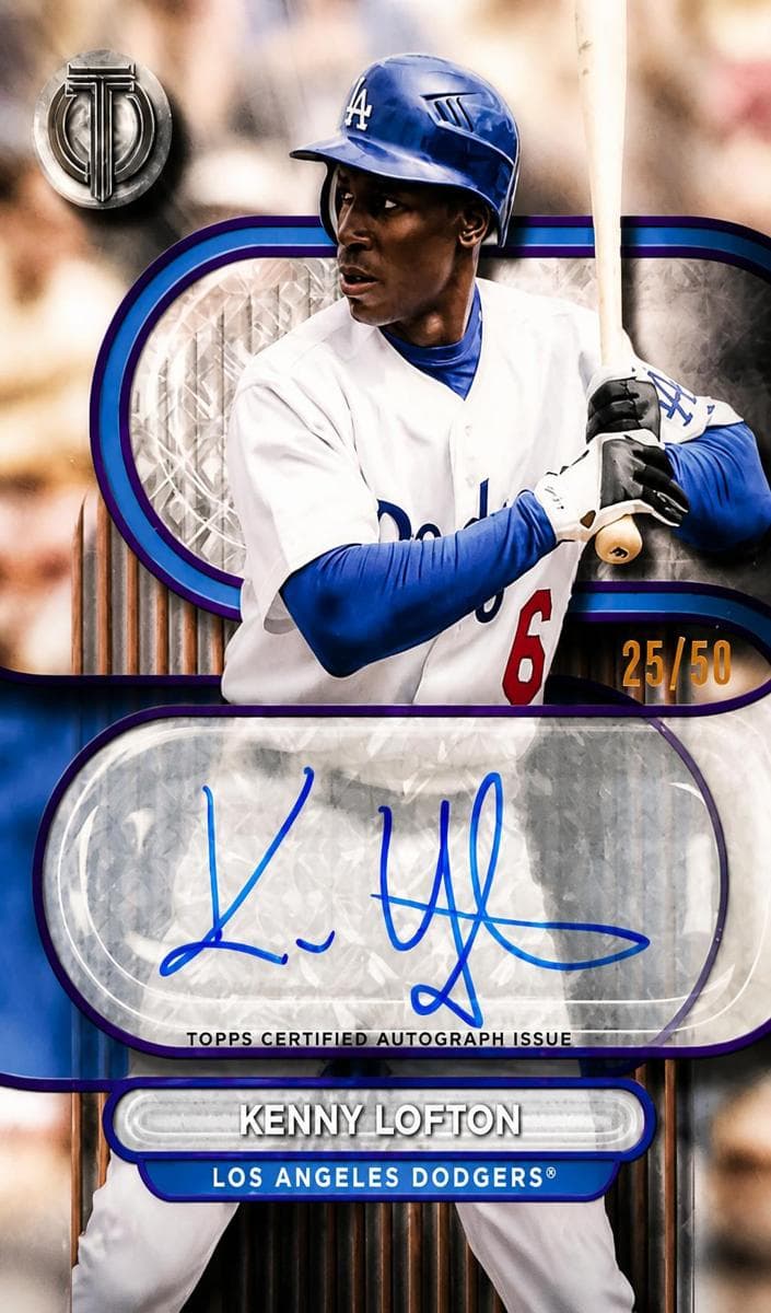 Kenny Lofton 2024 topps Topps Tribute