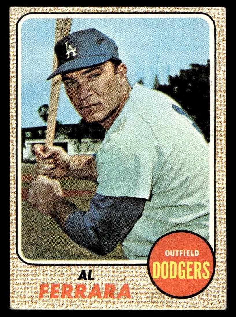 Al Ferrara 1968 topps Topps