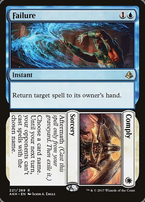 Failure // Comply 2017 Magic: The Gathering