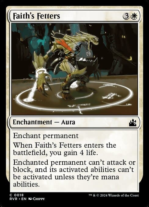 Faith's Fetters 2024 Magic: The Gathering Foundations Jumpstart