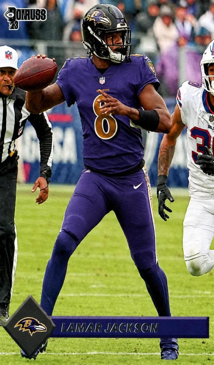 Lamar Jackson 2023 panini Panini Donruss