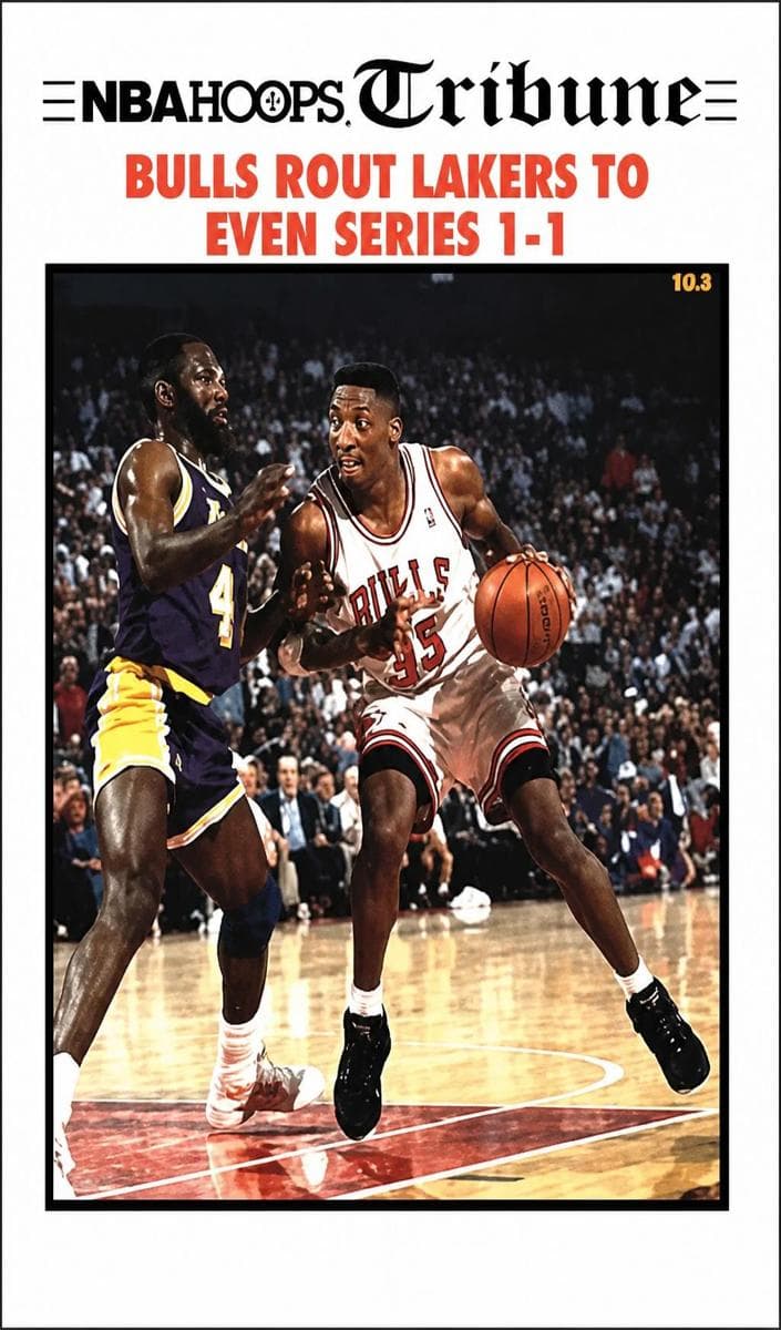 Bulls Rout Lakers To Even Series 1-1 #539