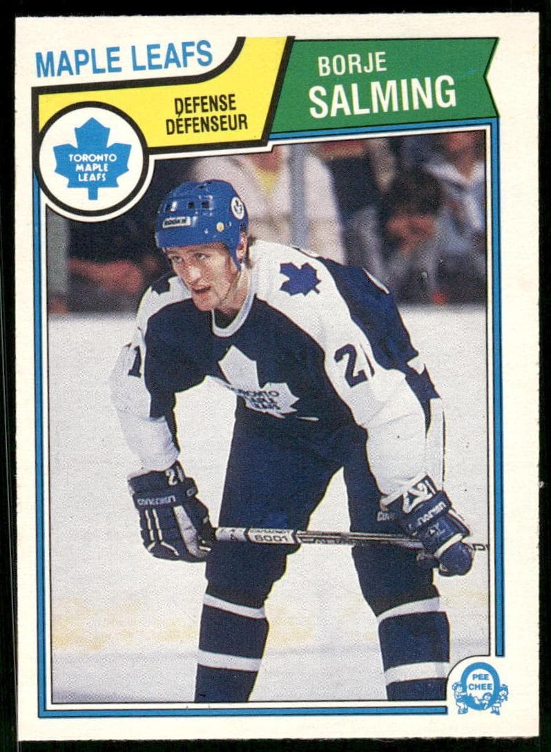 Borje Salming 1983 topps O-Pee-Chee