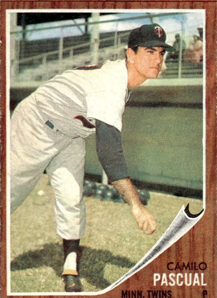 Camilo Pascual 1962 topps Topps