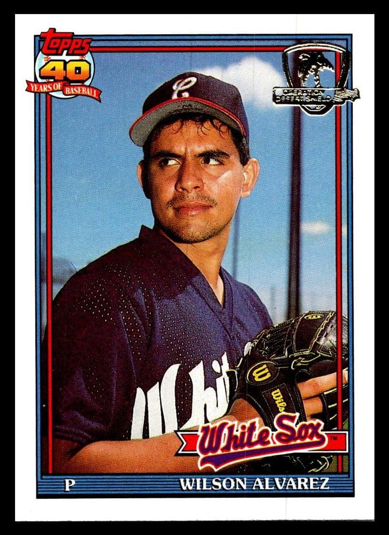 Wilson Alvarez 1991 topps O-Pee-Chee