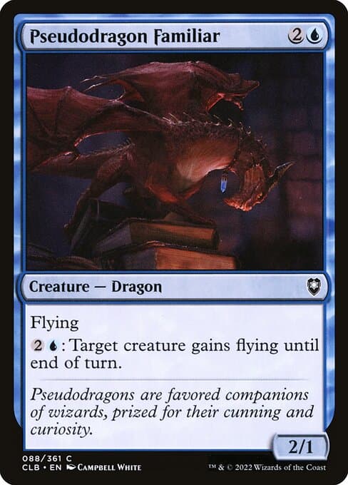 Pseudodragon Familiar 2022 Magic: The Gathering Commander Legends: Battle for Baldur's Gate