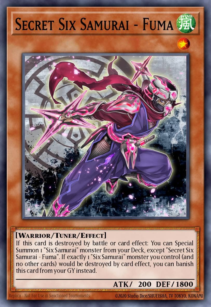 Secret Six Samurai - Fuma 2020 Yu-Gi-Oh! Duel Overload