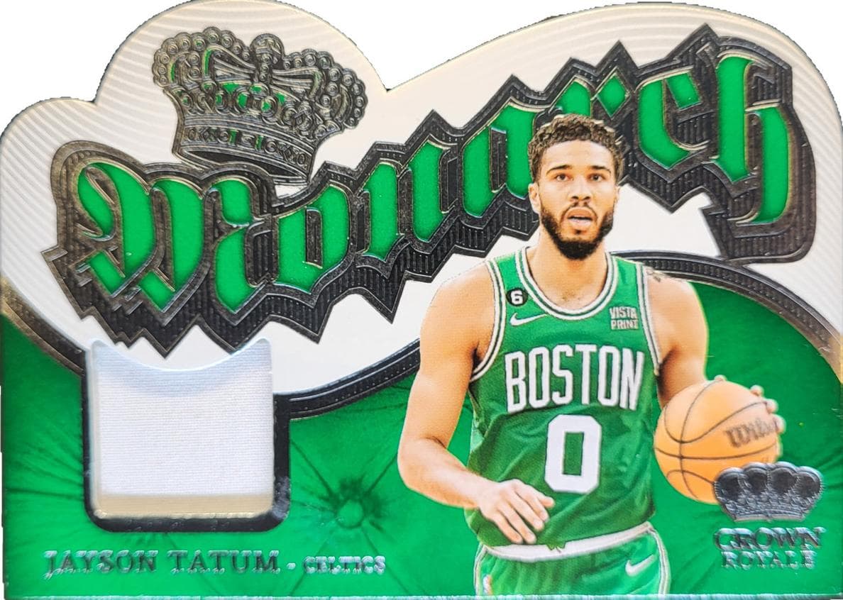 Jayson Tatum 2023 panini Panini Crown Royale