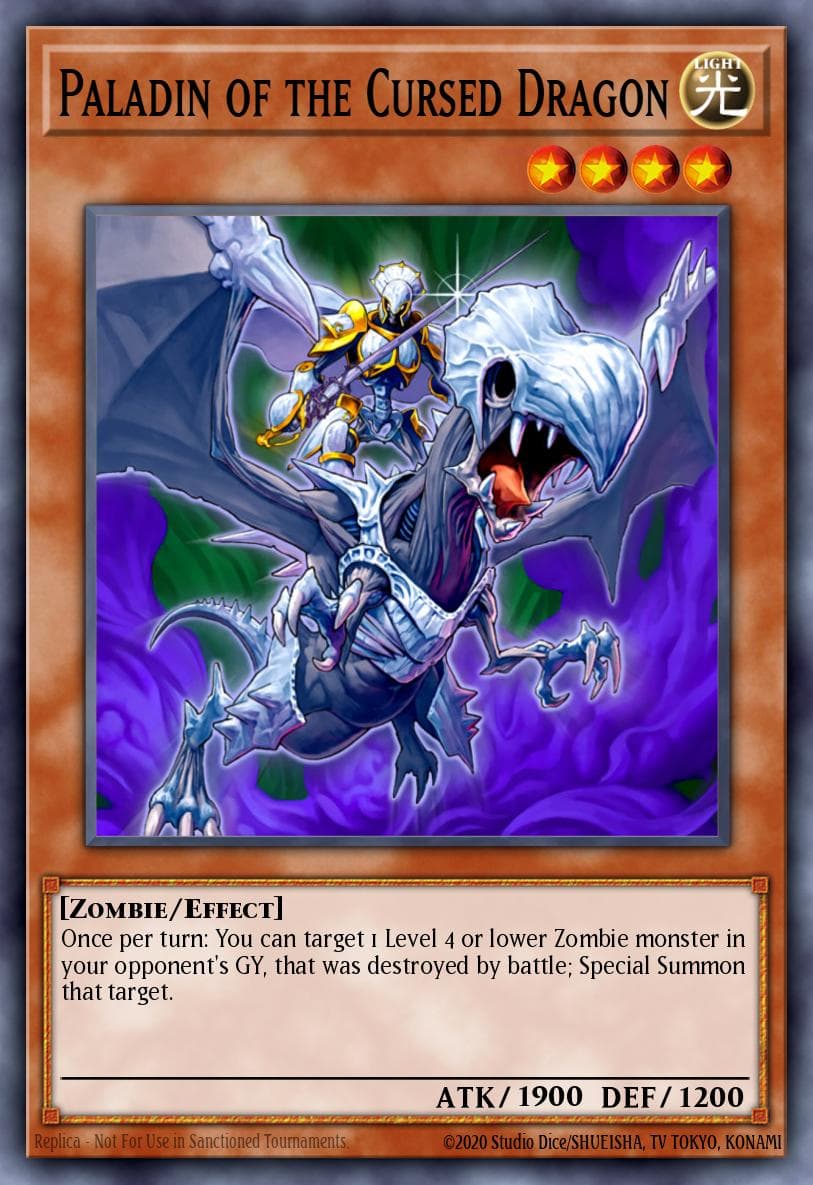 Paladin of the Cursed Dragon #SDZW-EN003