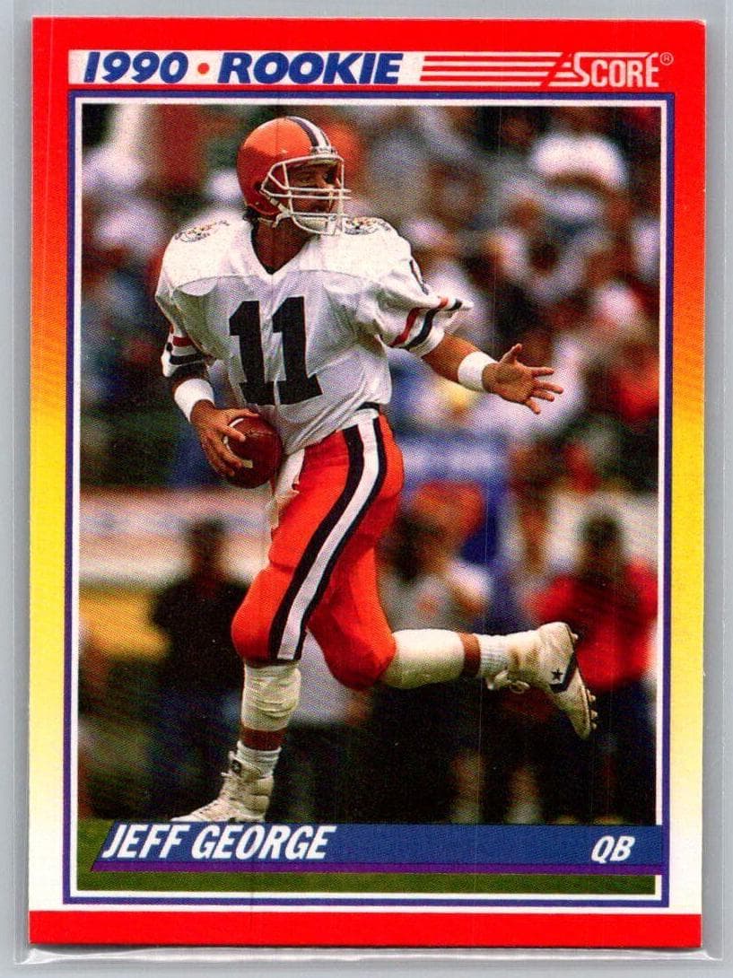 Jeff George trading card