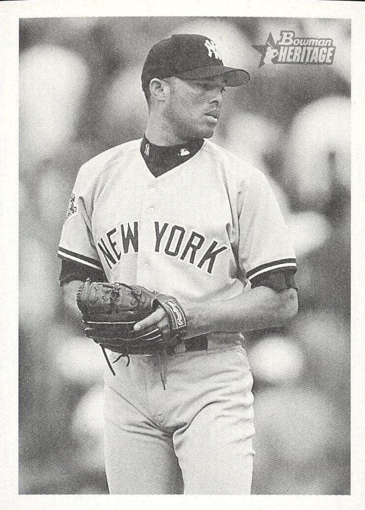 Mariano Rivera 2001 bowman Bowman Heritage