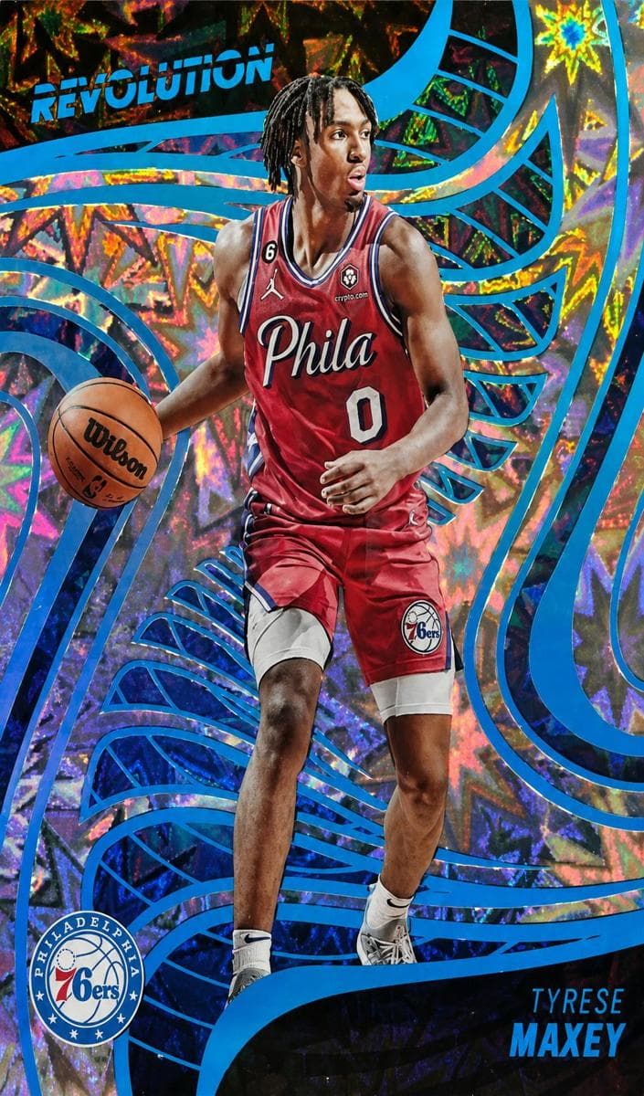 Tyrese Maxey 2022 panini Panini Revolution