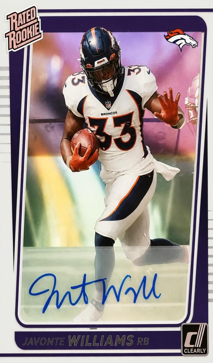 Javonte Williams 2021 panini Panini Mosaic