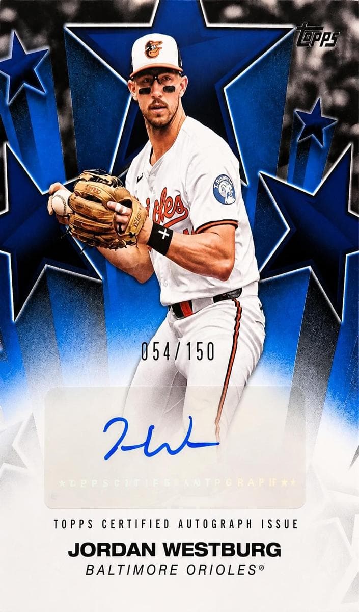 Jordan Westburg 2025 topps Topps