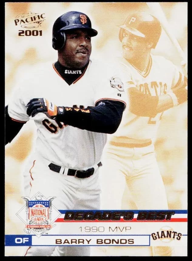 Barry Bonds 2001 unknown Pacific