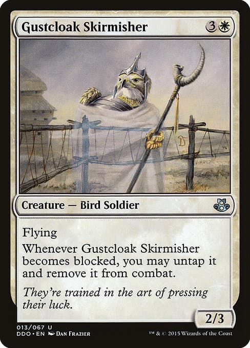 Gustcloak Skirmisher 2015 Magic: The Gathering Duel Deck: Elspeth vs Kiora