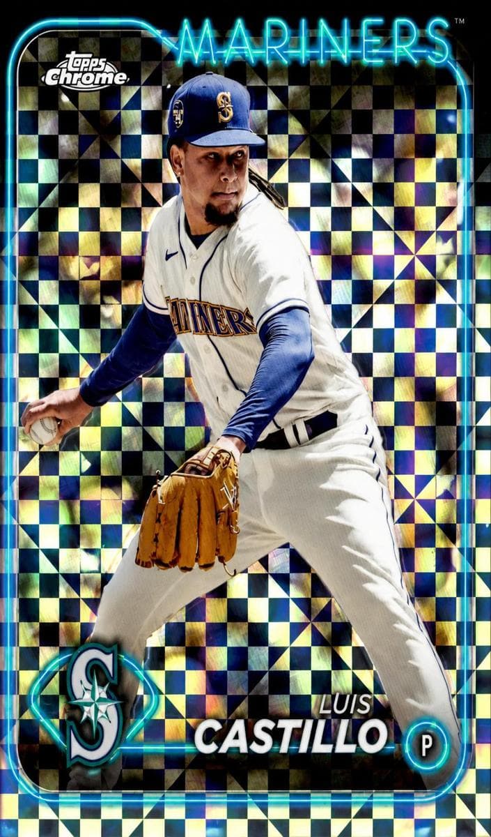 Luis Castillo 2024 topps Topps Chrome
