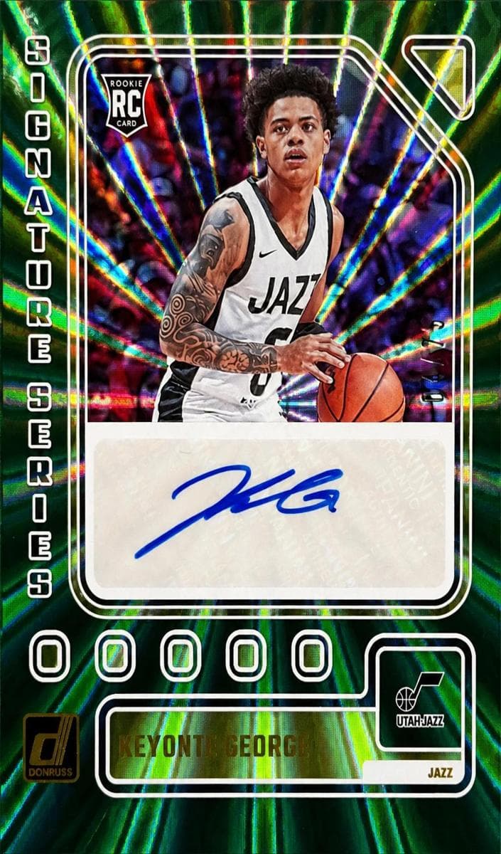 Keyonte George 2023 panini Donruss
