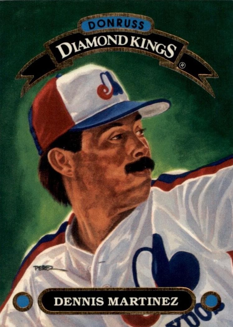 Dennis Martinez 1992 panini Donruss