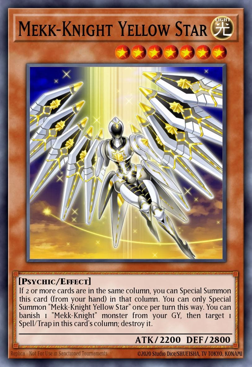Mekk-Knight Yellow Star #EXFO-JP017