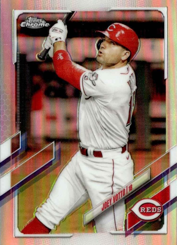 Joey Votto 2021 topps Topps Chrome