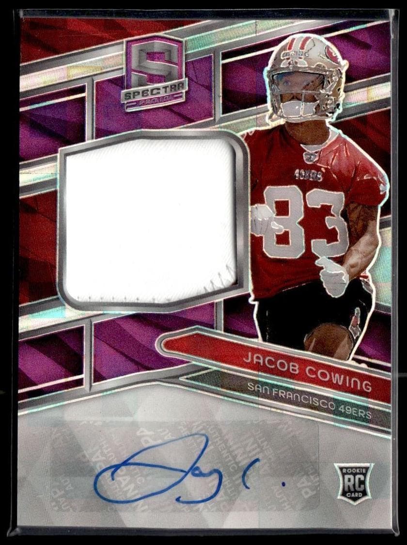 Jacob Cowing 2024 panini Panini Spectra