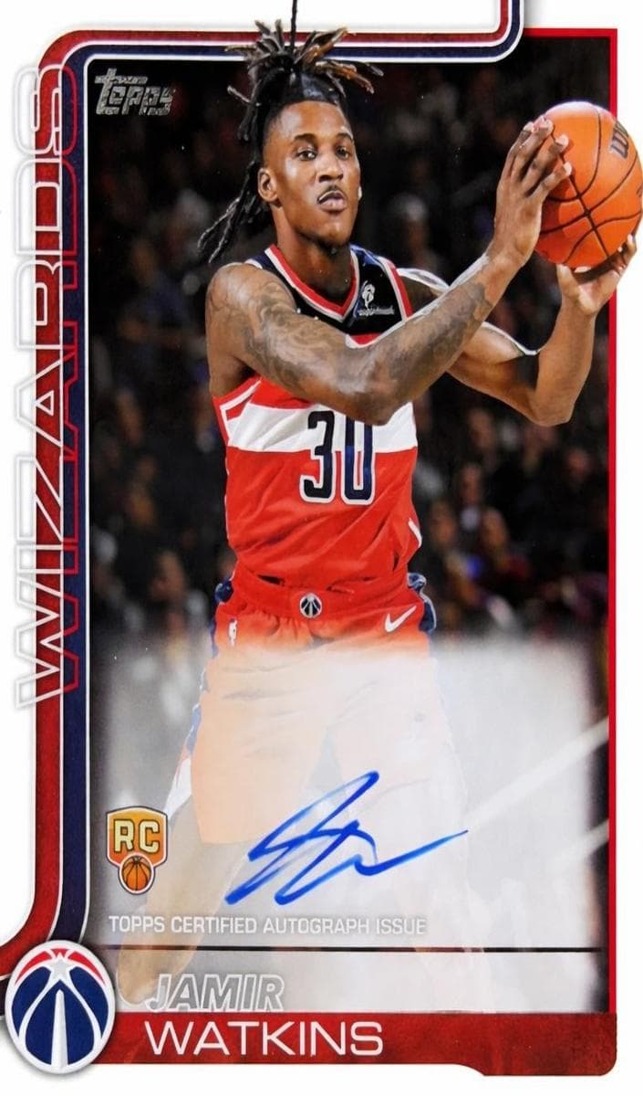 Jamir Watkins 2025 topps Topps