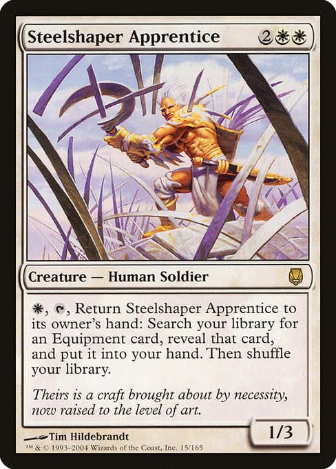 Steelshaper Apprentice 2004 Magic: The Gathering Darksteel