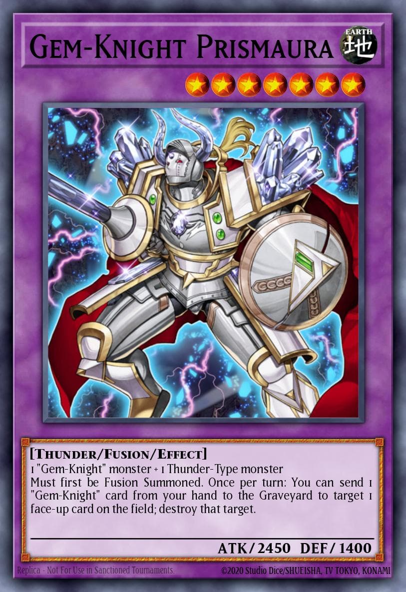Gem-Knight Prismaura #DT06-EN036