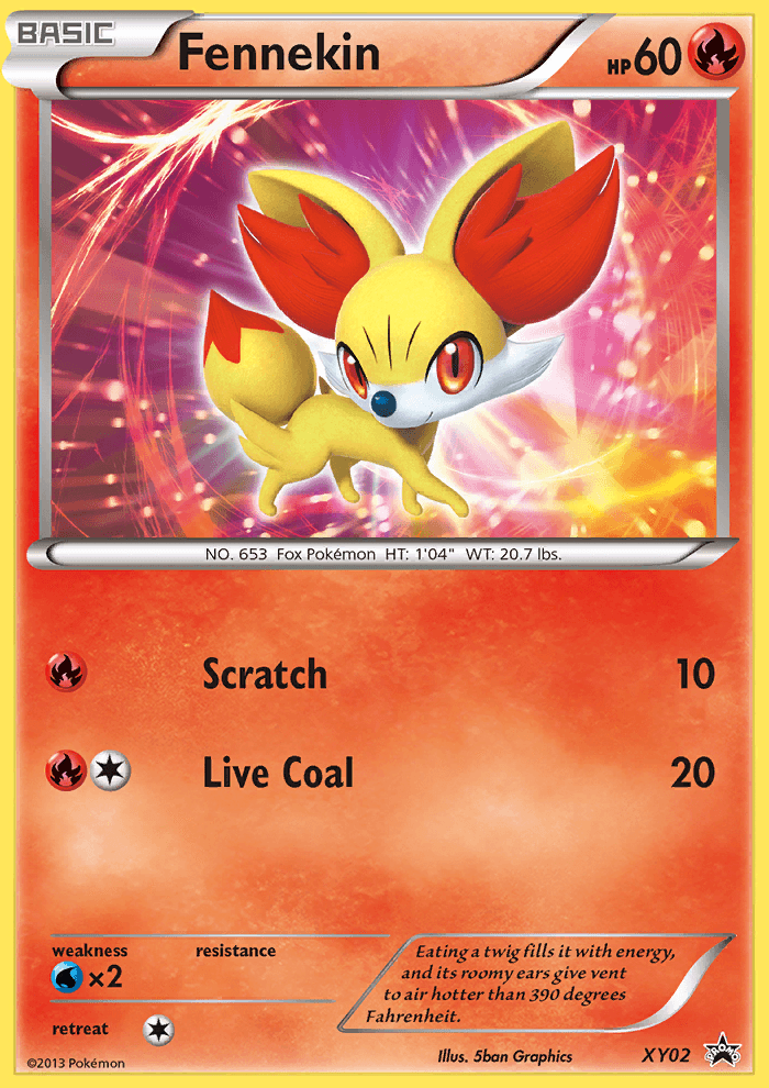 Fennekin 2021 Pokemon