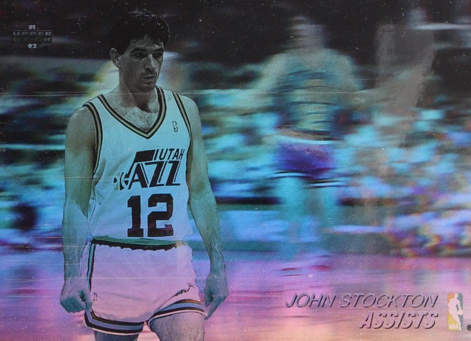 John Stockton 1991 upper-deck Upper Deck