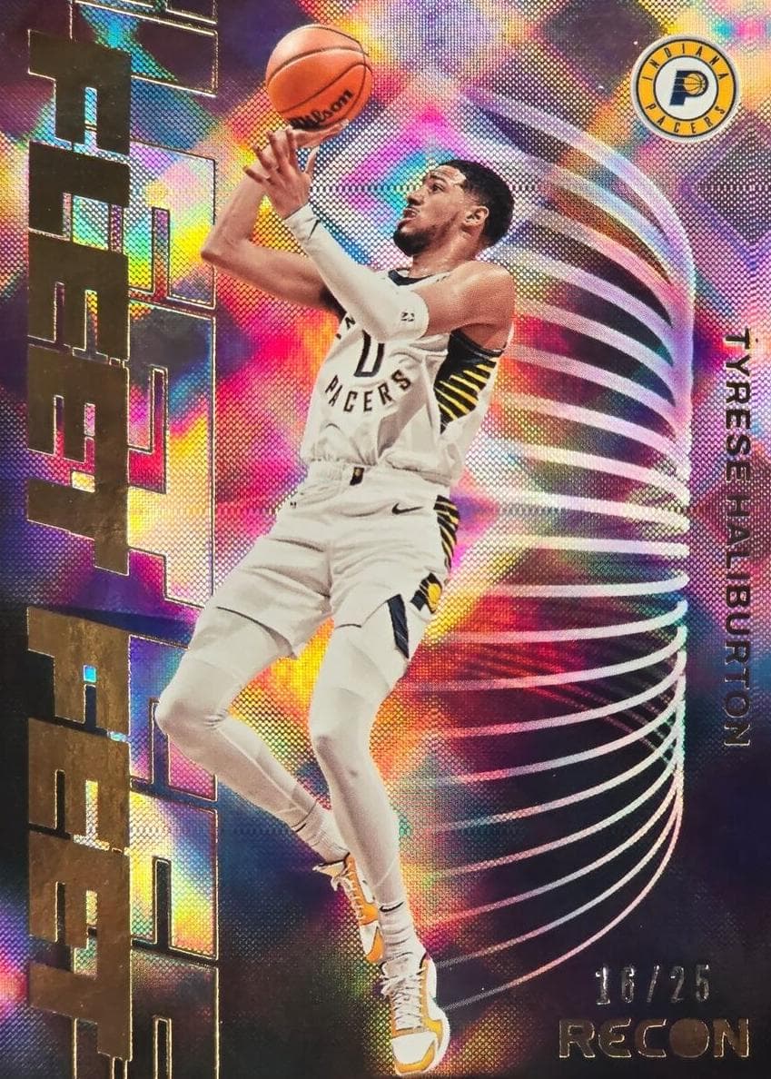 Tyrese Haliburton 2023 panini Panini Recon