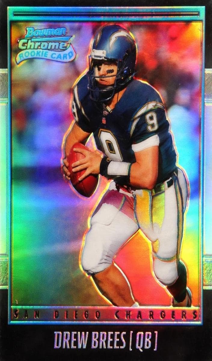 Drew Brees 2001 bowman