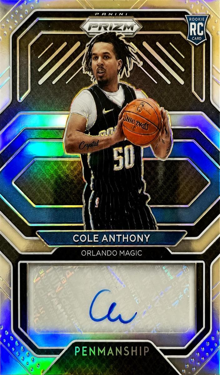 Cole Anthony 2020 panini Panini Prizm