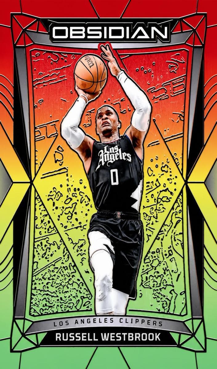 Russell Westbrook 2023 panini Panini Obsidian