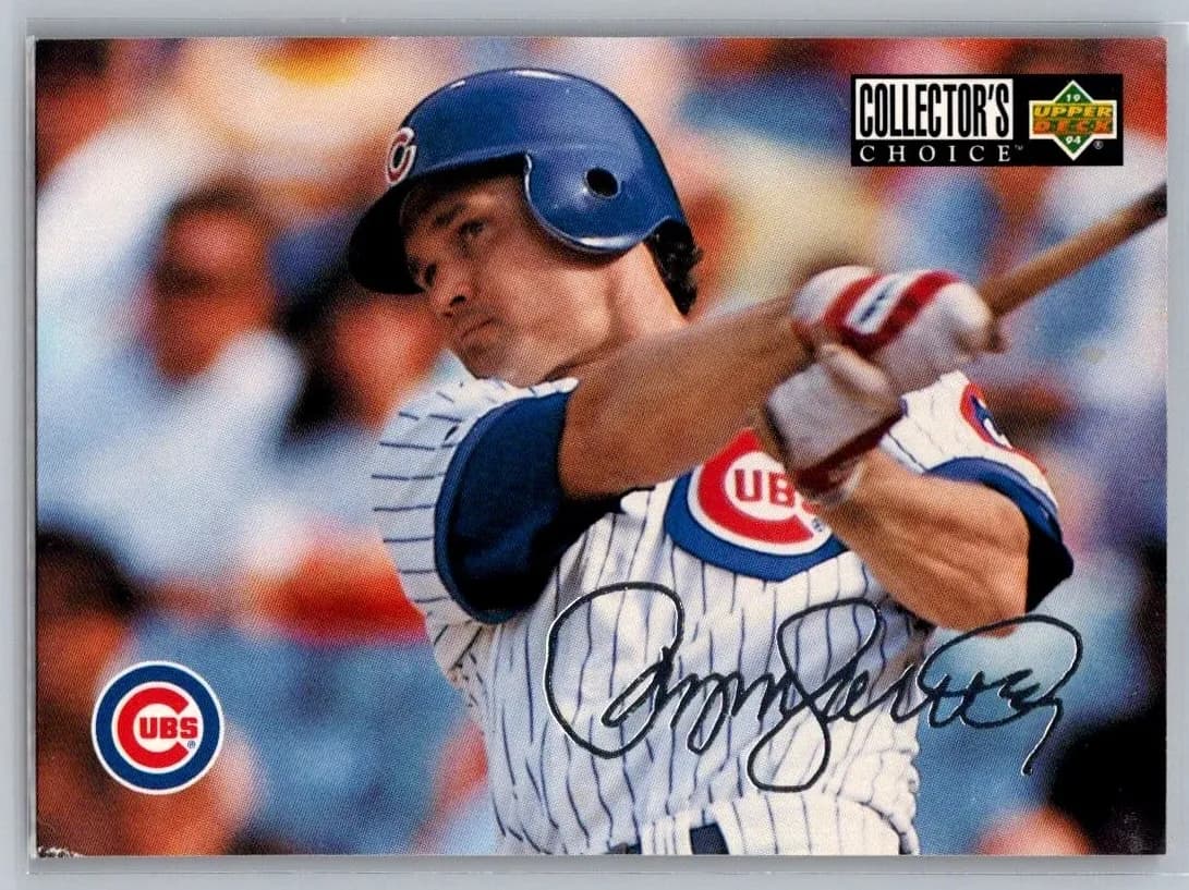 Ryne Sandberg 1994 unknown Collector's Choice