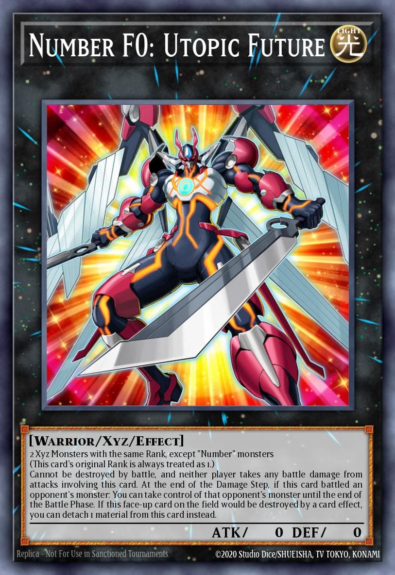 Number F0: Utopic Future 2025 Yu-Gi-Oh! 2025 Mega Pack Tin