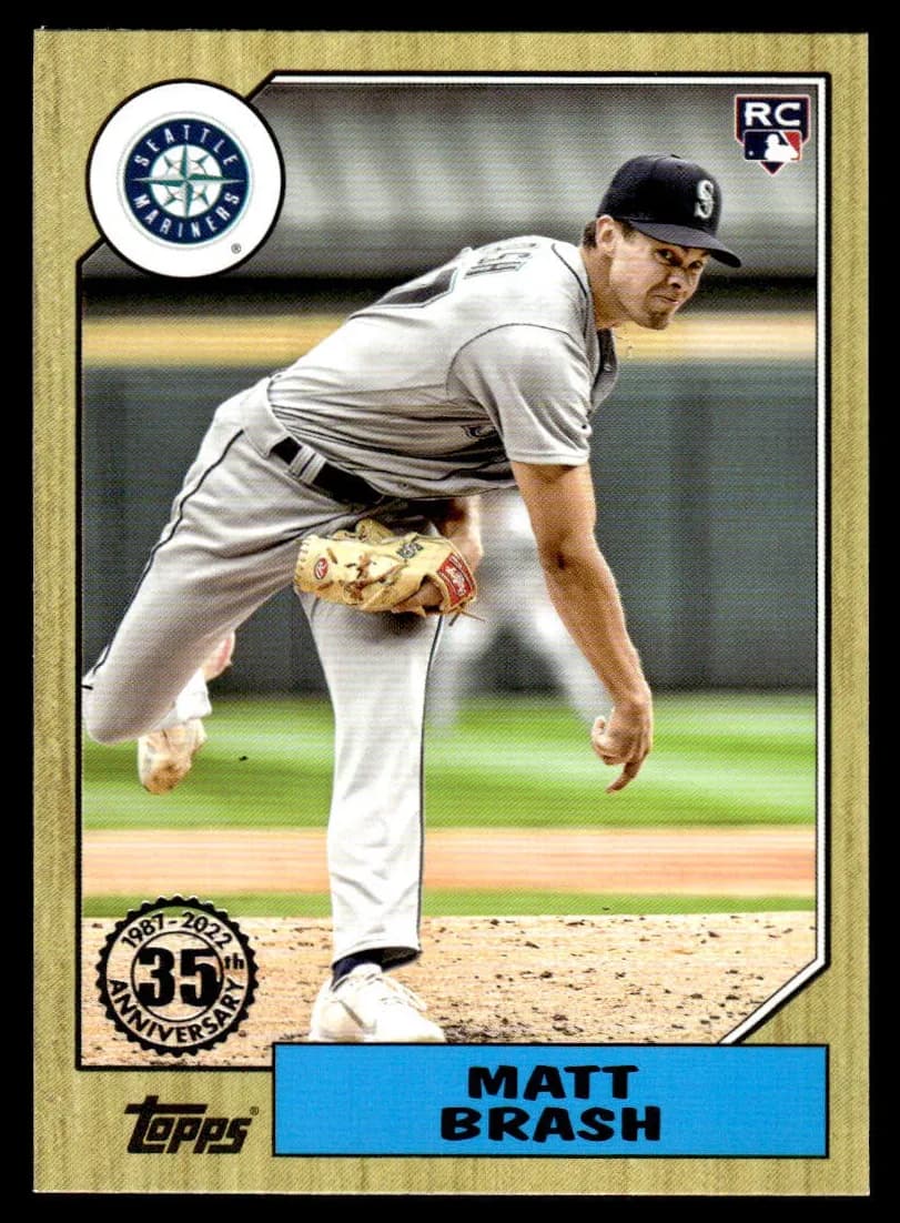 Matt Brash 2022 topps Topps Update