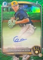 Cristopher Acosta 2025 bowman Bowman Chrome Prospect Auto (1st)