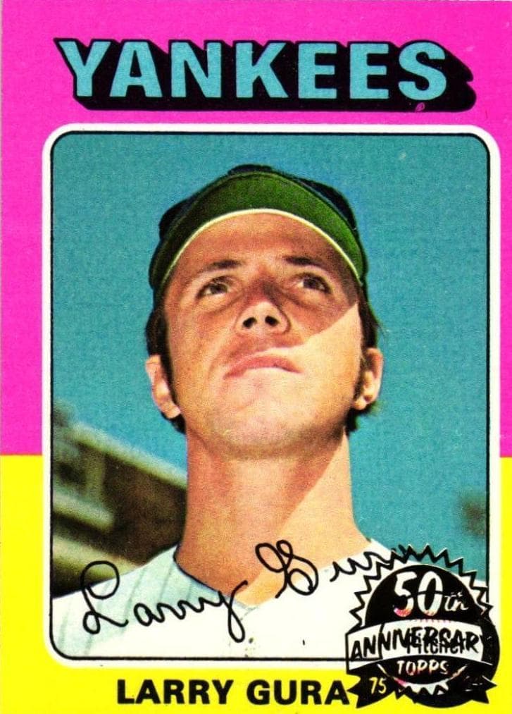 Larry Gura 1975 topps Topps