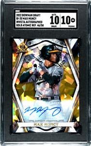 Max Muncy 2022 bowman Bowman Draft
