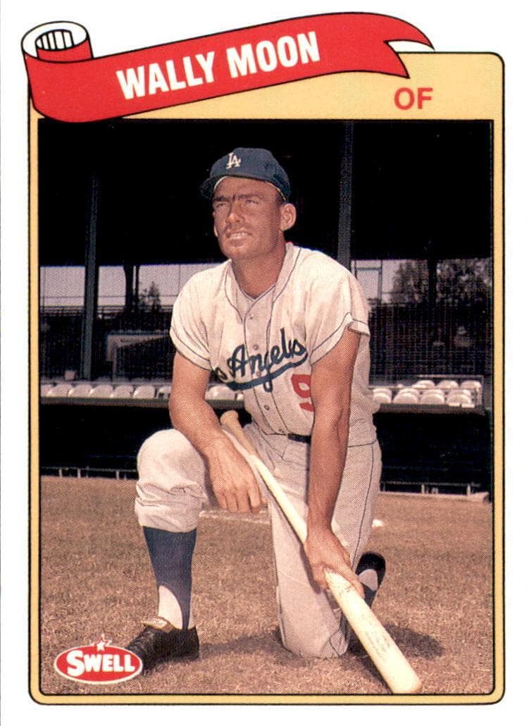 Wally Moon trading card