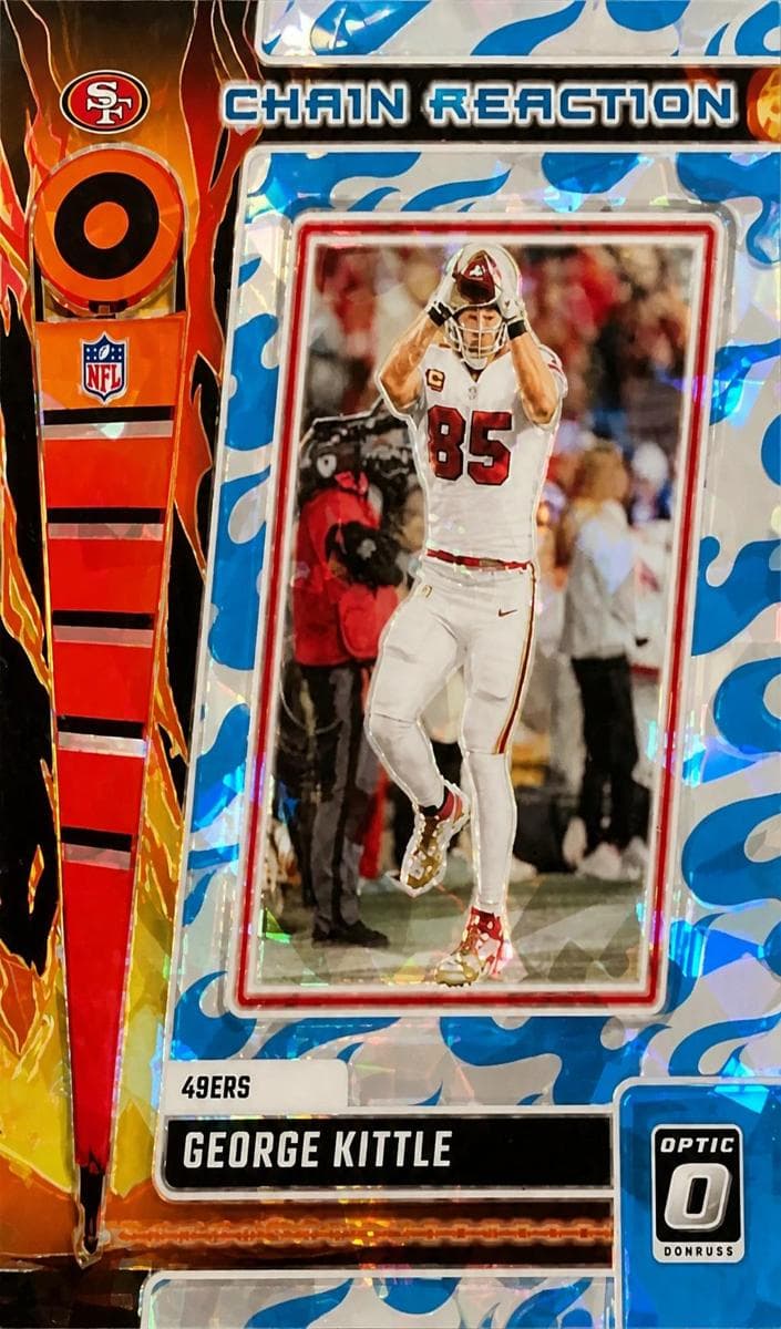 George Kittle 2023 panini Donruss Optic