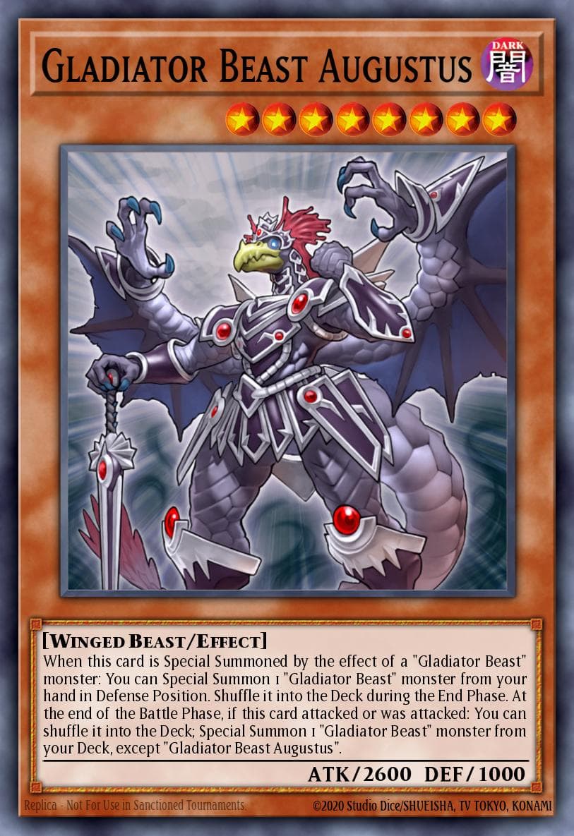 Gladiator Beast Augustus #MP15-EN020
