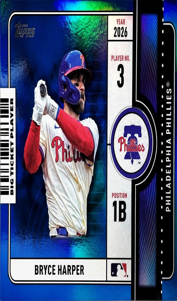 Bryce Harper 2026 topps Topps