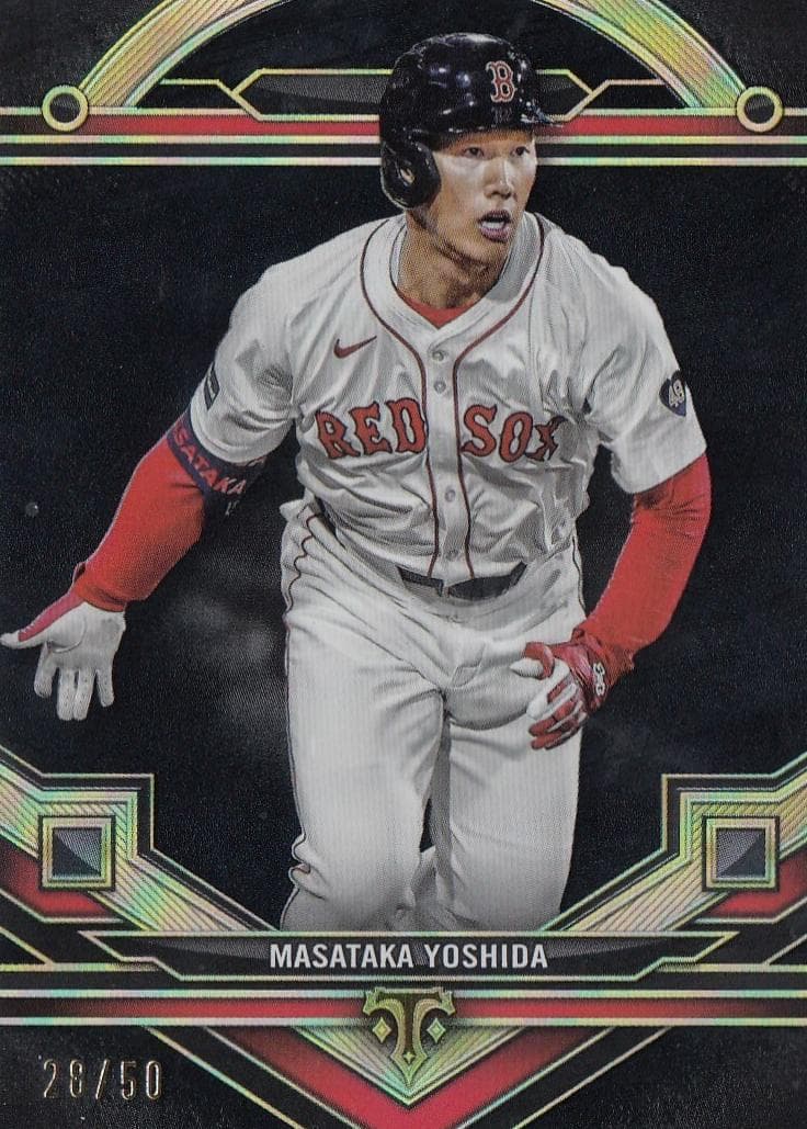 Masataka Yoshida 2024 topps Topps Triple Threads