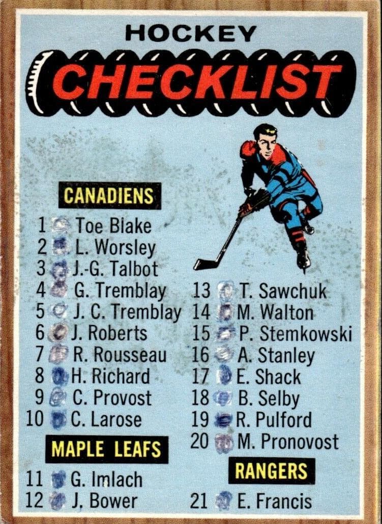 Checklist 1-66 #66