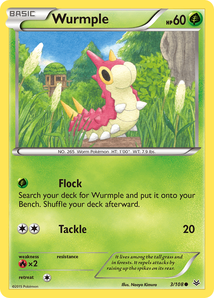 Wurmple 2004 Pokemon