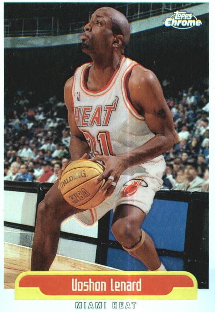 Voshon Lenard 1999 topps Topps Chrome
